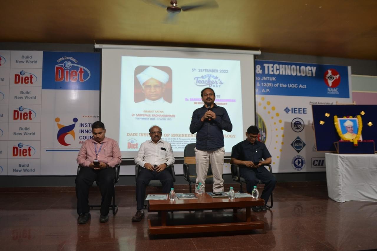 Dadi Institute of Engineering and Technology (Autonomous) Visakhapatnam Teacher's Day photo 11